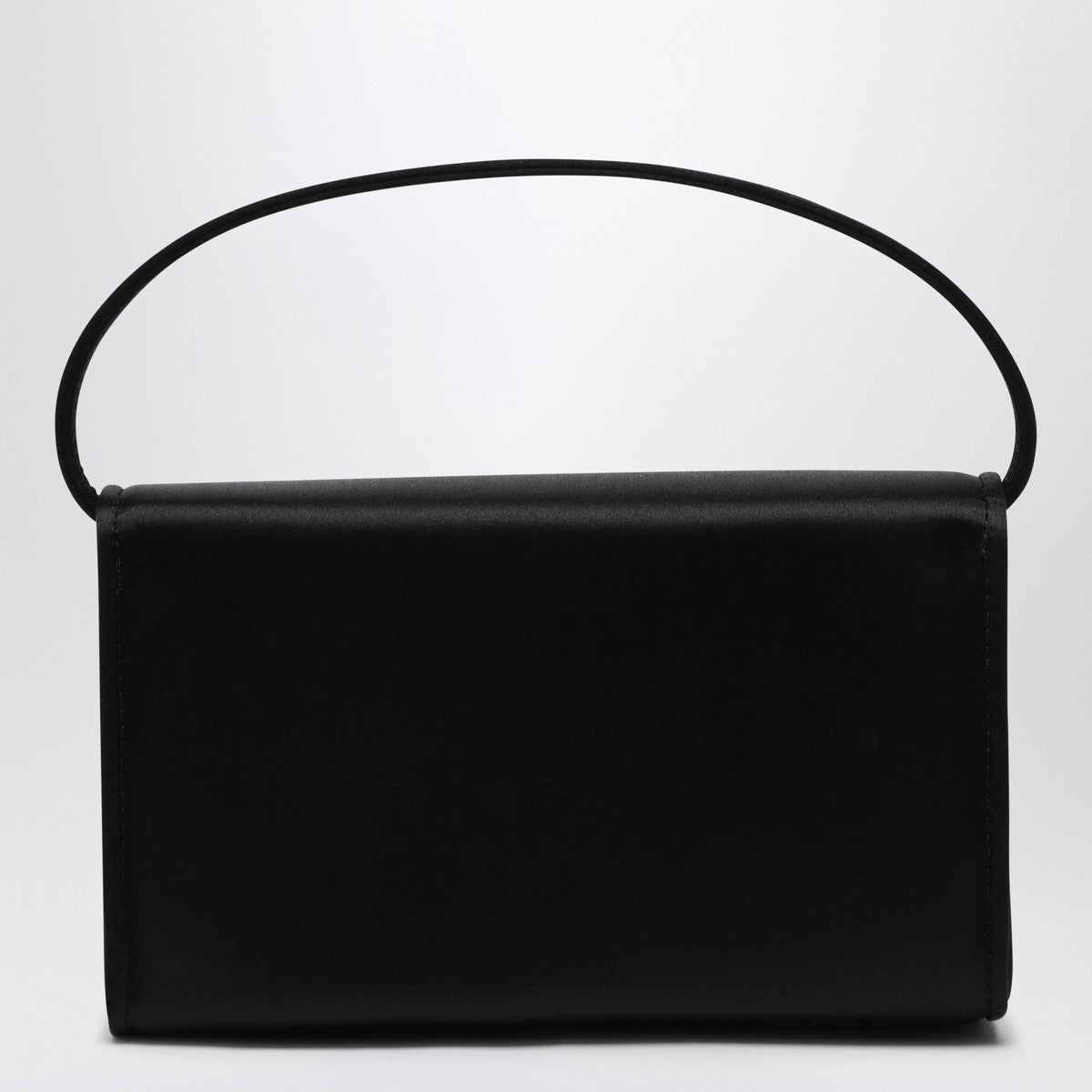 ROGER VIVIER Black satin Micro Pilgrim bag
